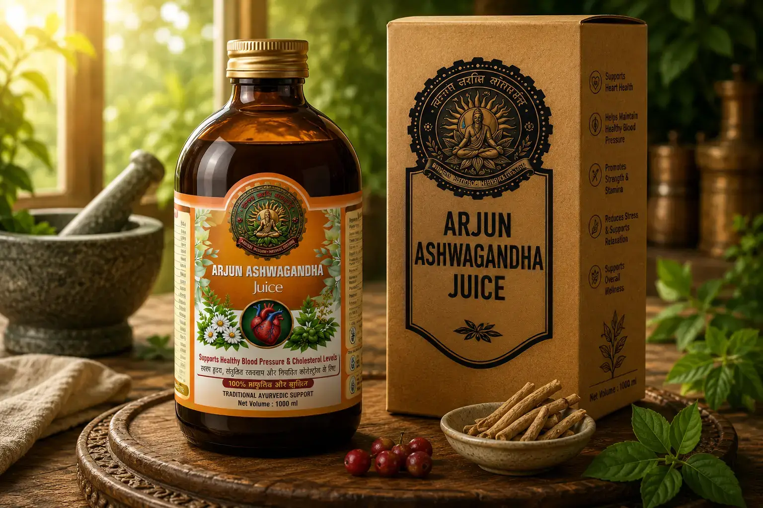 Arjun Ashwagandha Juice - 1000ml